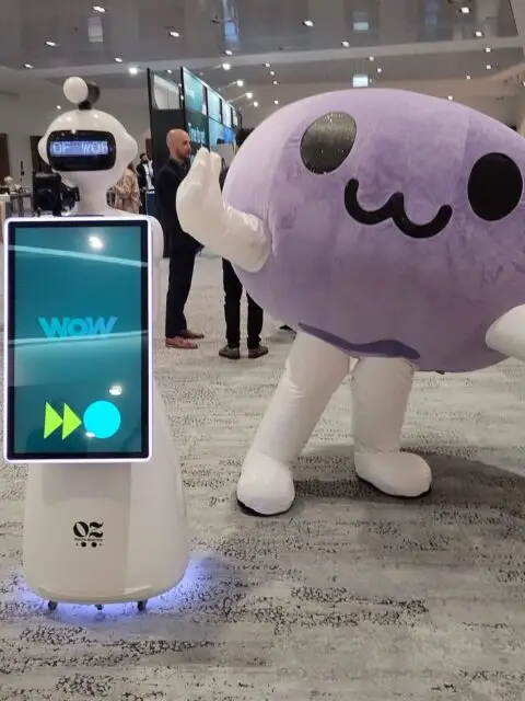 A little extra magic at the World of Workato! 💜🤖

Rovi Robot is at ICC Sydney today, bringing technology and creativity together through personalised AI experiences.

From fun caricatures to beautiful watercolour portraits and professional headshots, every interaction gives guests something unique to take away.

And with the World of Workato mascot joining in, there are even more smiles to go around!

Thank you, Workato, for having Rovi as part of your event.

📍 ICC Sydney | World of Workato

#WorldOfWorkato #Workato #RoviRobot #OzActivations #AIExperiences EventActivations SydneyEvents ExperientialMarketing